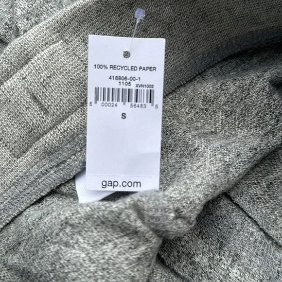 GAP Boys Small (6-7) Cotton Sweat Pants NWT 2-Pairs Brand New (Grey) - Picture 8 of 11